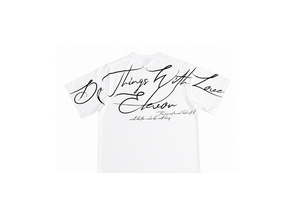 Love Print T-shirt (White)
